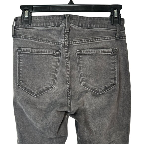 Old Navy Rockstar Black Super Skinny Ankle Jeans Pants Goth Punk Emo Grunge Sz 4 - Picture 8 of 8